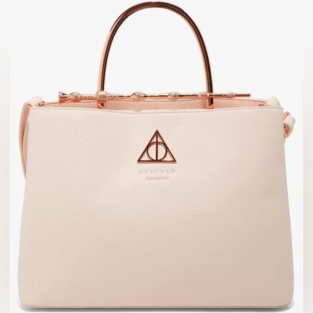 Loungefly Harry Potter Deathly Hallows Elder Wand Blush Pink